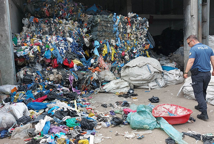 Geri dönüşüm tesisinde feci kaza: 1 ölü