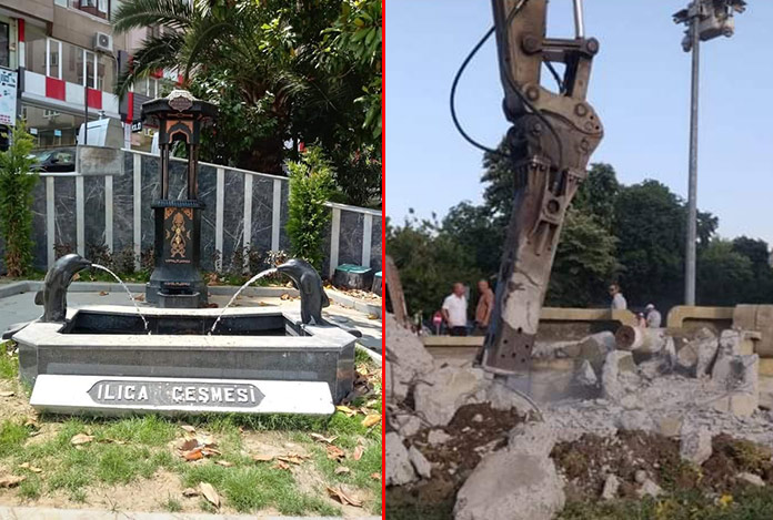 Belediye Samsun’da yıkılmadık yer bırakmadı!