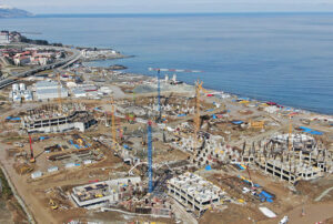 Trabzon şehir hastanesinin inşaatı durdu