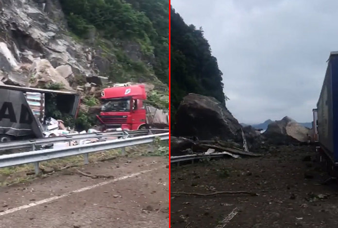 Artvin’de heyelan faciası: 1 ölü, 2 yaralı