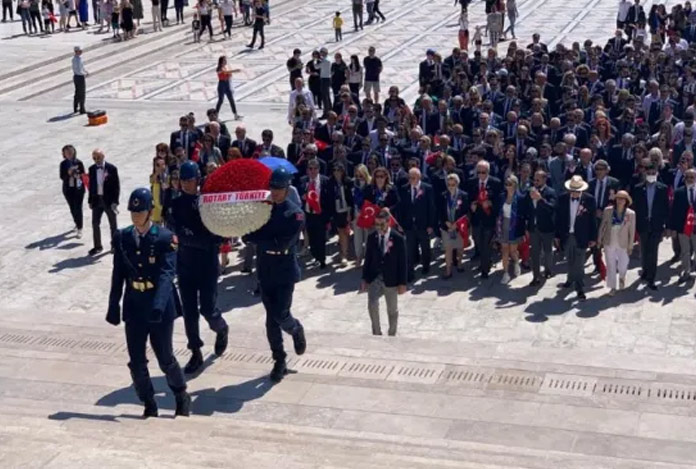 Samsun Karadeniz Rotary Kulübü, Ata’nın huzurunda