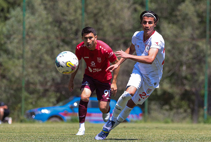 Samsunspor hazırlık maçında kazandı