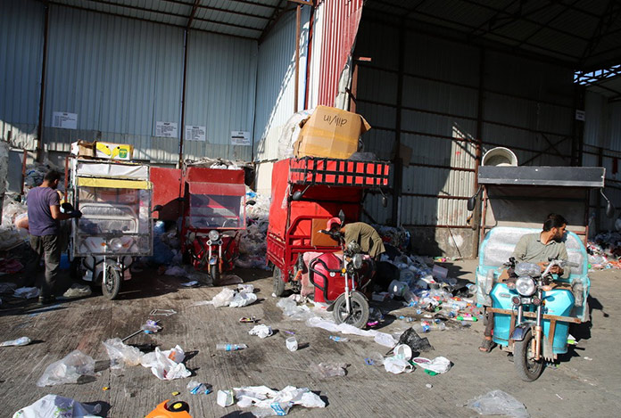 İlkadım’da yetkisiz atık toplamaya son