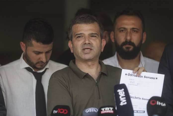“Ben mi ÖSYM’den almışım, ÖSYM mi benden almış?”