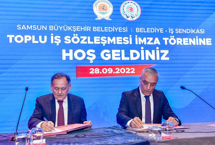 Samsun Büyükşehir Belediyesi’nde en düşük işçi maaşı 8 bin 100 TL oldu