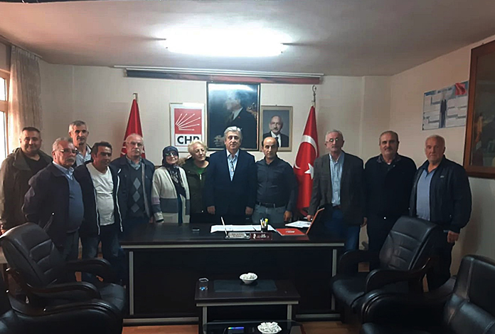 Murat Çan’dan CHP Ladik ve Kavak ilçe başkanlıklarına ziyaret