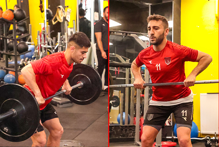 Samsunspor kuvvet çalışması yaptı