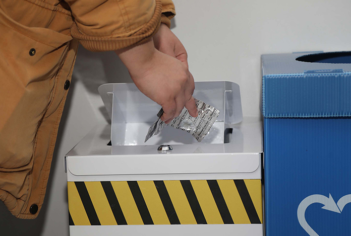 Atakum’da atık ilaçlar için özel önlem