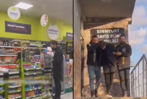 Market çalışanına ‘Burada alkol satılıyor, başın açık ne gerek var’ diyen Faslı gözaltına alındı