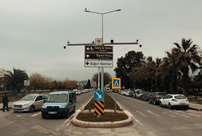 Samsun’da o caddeye park yasaklandı