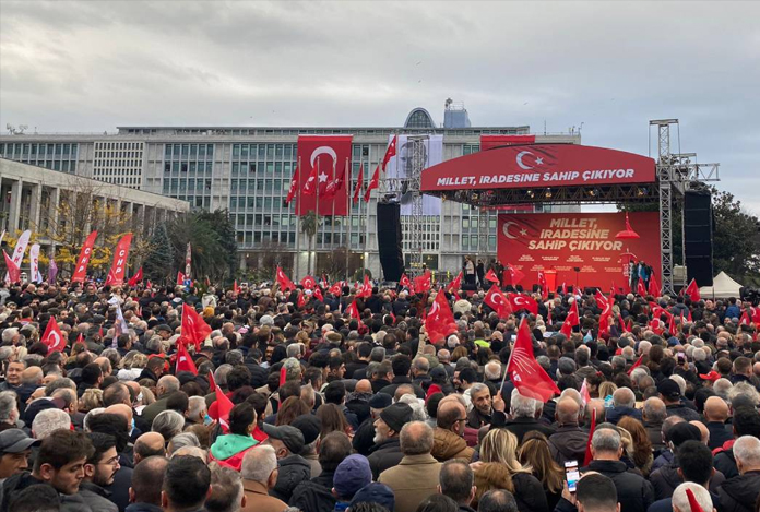 Ekrem İmamoğlu ve Altılı Masa Saraçhane’de İstanbullularla buluşuyor