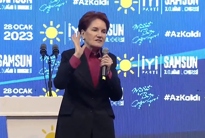Meral Akşener Samsun’da: “Sinan Ateş’ler katledilmesin diye birinci parti olmak zorundayız”