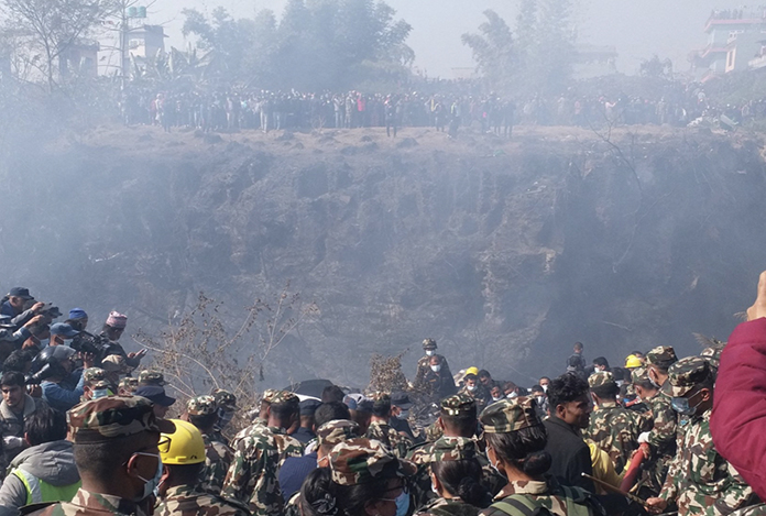 Nepal’de düşen yolcu uçağının karakutusu bulundu