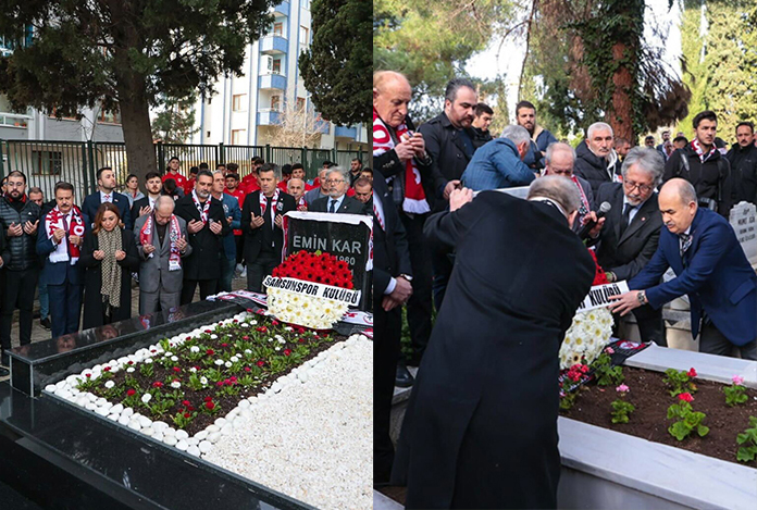 Samsunspor futbol şehitlerini andı