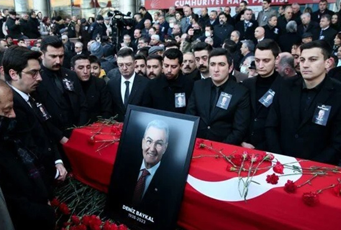 Deniz Baykal son yolculuğuna uğurlanıyor