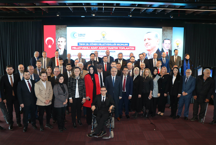 Samsun’da AK Parti’nin temayül yoklaması yapılıyor