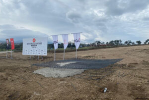 Cumhurbaşkanı Erdoğan tarafından atılan hastane ‘temeli’ görüntülendi