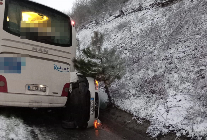 Samsun’da zincirleme kaza: 17 yaralı