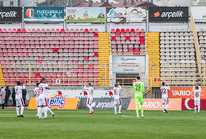 Samsunspor, Süper Lig’e koşuyor: Kırmızı beyazlılar deplasmanda Boluspor’u devirdi