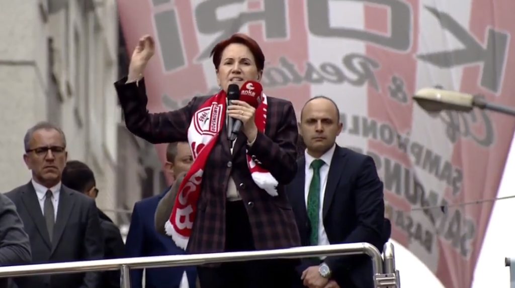 Meral Akşener Samsun’da: “El ele verip harami düzeni değiştireceğiz”