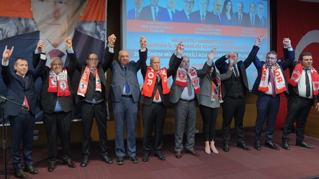 MHP Samsun milletvekili adaylarını tanıttı