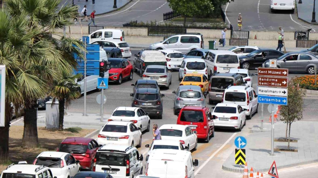 Samsun’daki araç sayısı açıklandı