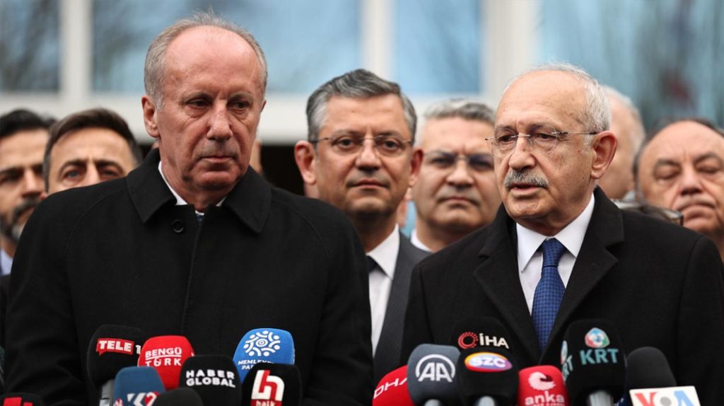 Kemal Kılıçdaroğlu’ndan adaylıktan çekilen Muharrem İnce’ye çağrı