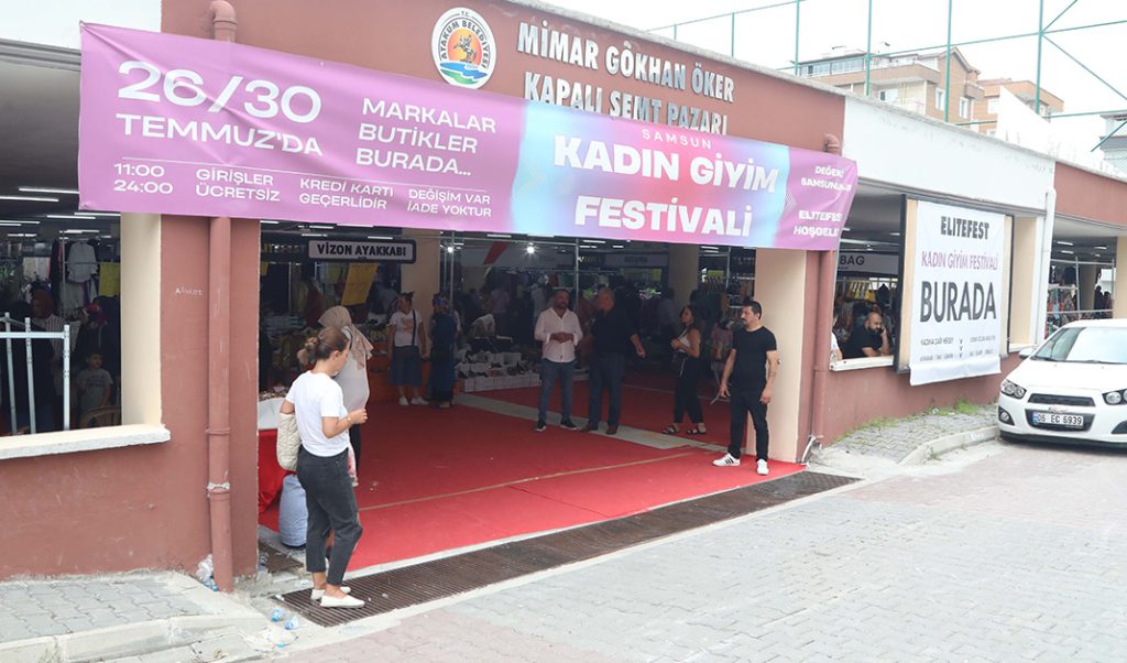 Atakum’da kadın giyim festivali