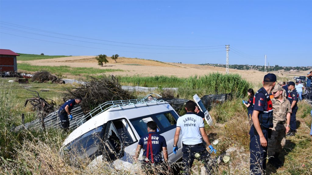 Samsun’daki minibüs kazasında ölü sayısı 3’e çıktı