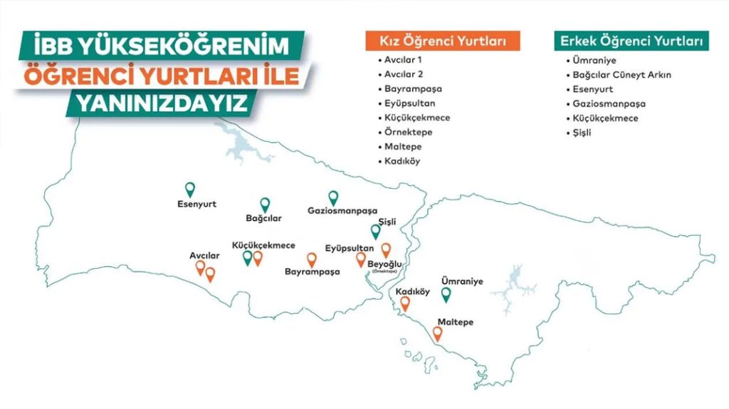 İstanbul Büyükşehir Belediyesi’nin öğrenci yurdu ücretleri belli oldu