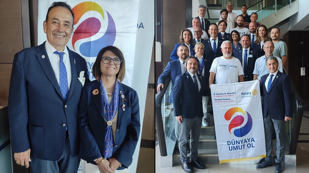 Rotary 2430. Bölge Dönem Guvernörü Teoman Kaynar: “Rotary, dünyanın en köklü ve en büyük sivil toplum kuruluşudur”