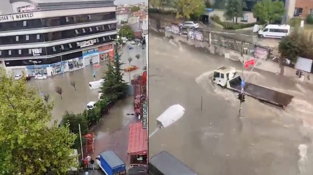 İstanbul’da şiddetli yağış: Valilikten su baskını uyarısı