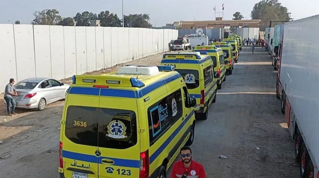 Refah Sınır Kapısı açıldı, Gazze’den ağır yaralılar ve yabancı pasaportluların tahliyesi başladı