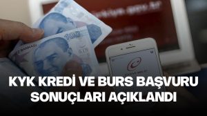 KYK kredi ve burs başvuru sonuçları açıklandı