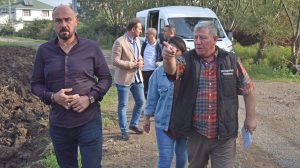 Tekkeköy’de doğalgaz çalışmaları sürüyor