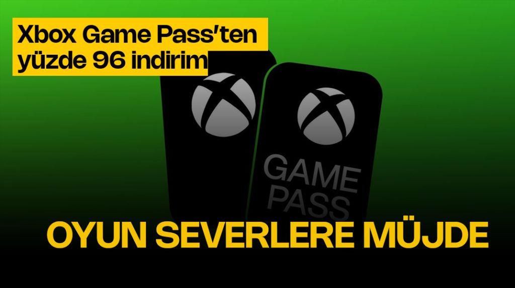 Xbox Game Pass üyeliğine yüzde 96 indirim