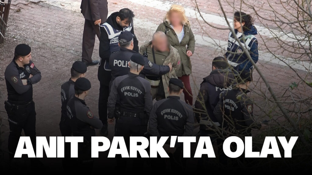Anıt Park’ta olay