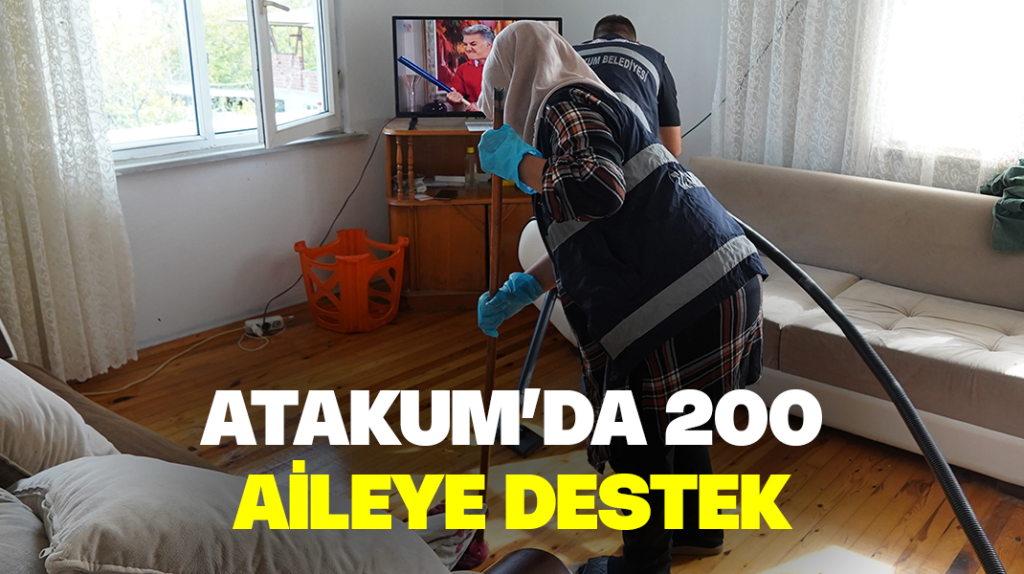 Atakum’da 200 aileye destek