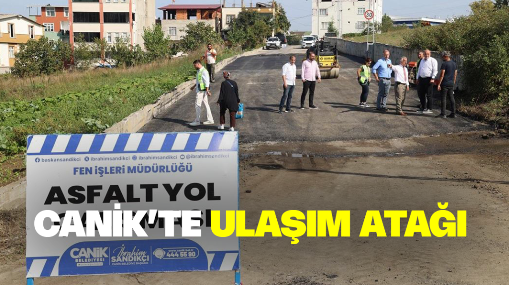 Canik’te ulaşım atağı