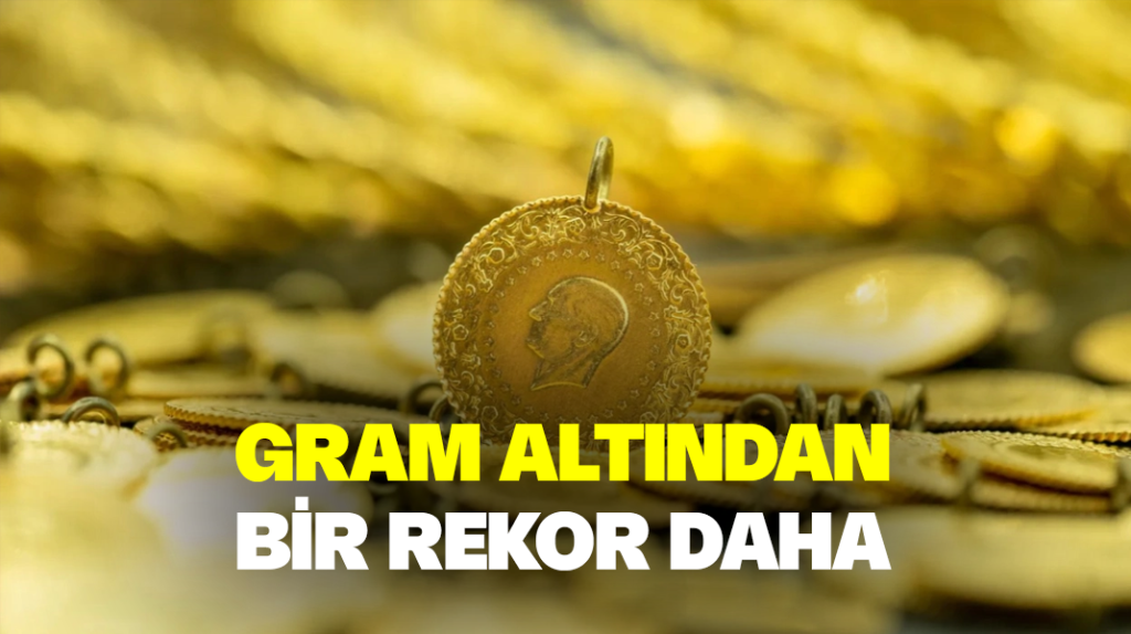 Gram altından bir rekor daha