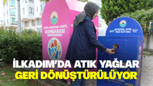 İlkadım’da atık yağlar geri dönüştürülüyor