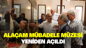 Alaçam Mübadele Müzesi yeniden açıldı
