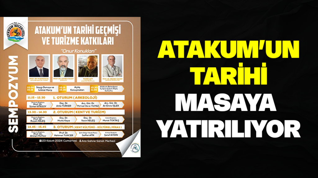 Atakum’un tarihi masaya yatırılacak