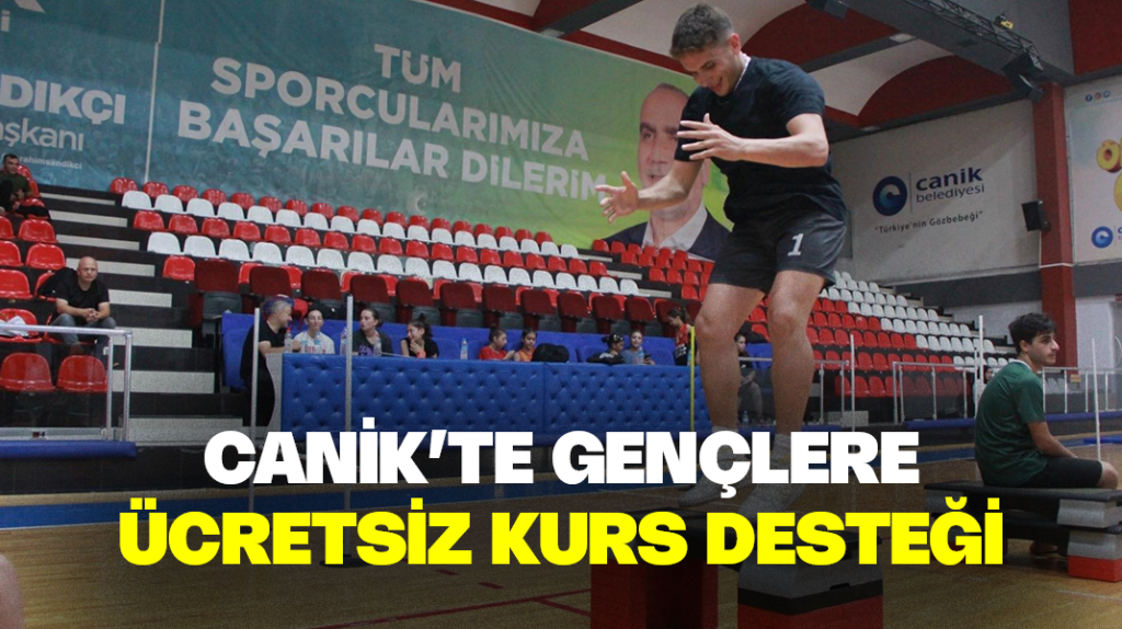 Canik’te gençlere ücretsiz kurs