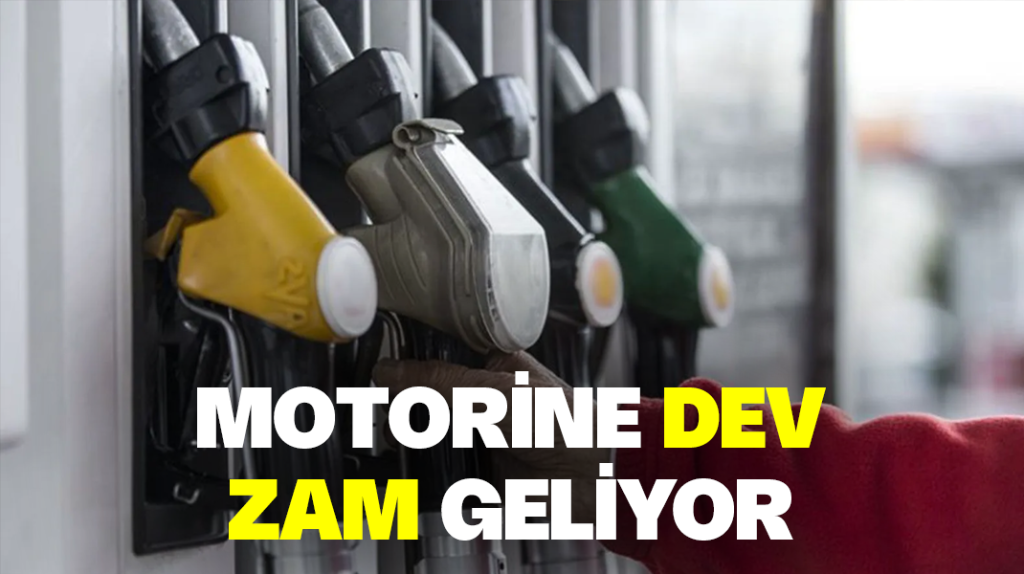 Motorine dev zam geliyor