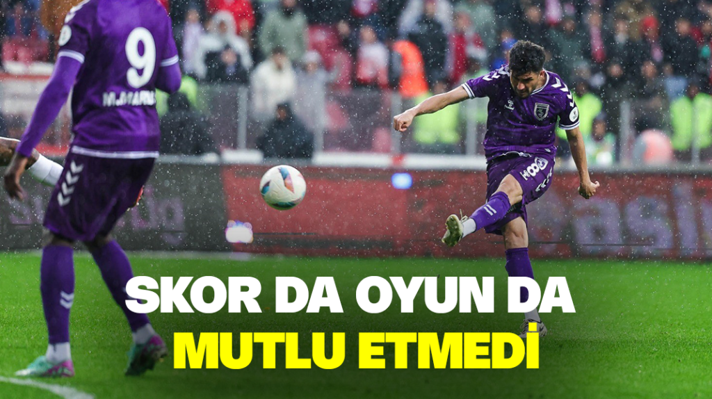 Skor da oyun da mutlu etmedi
