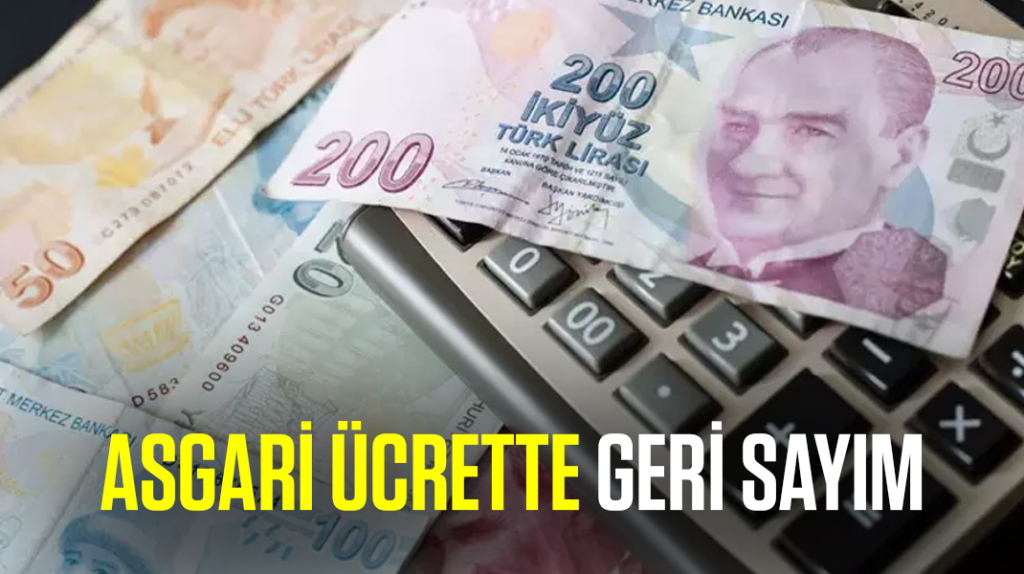 Asgari ücrette geri sayım
