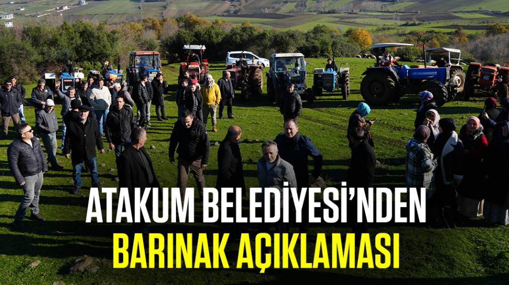 Atakum Belediyesi’nden hayvan barınağı açıklaması