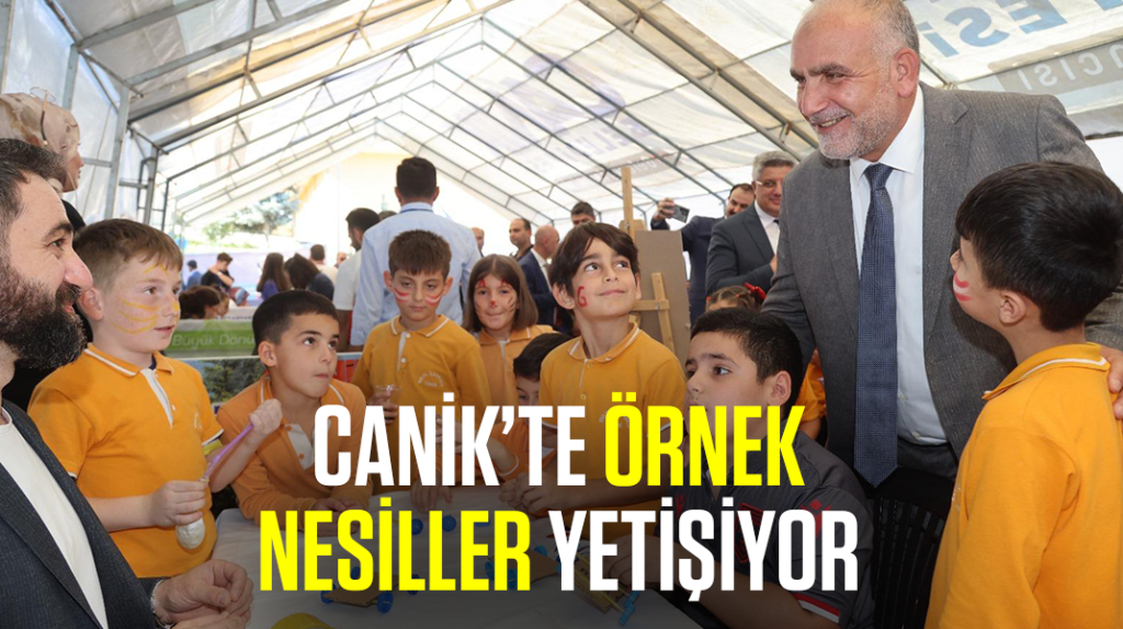 Canik’te örnek nesiller yetişiyor