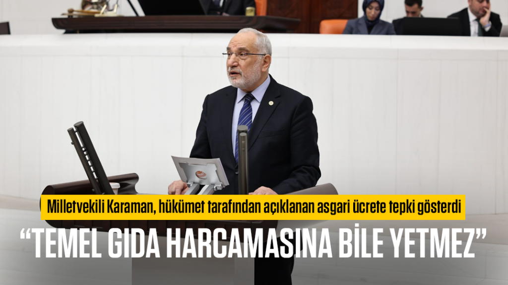 “Temel gıda harcamasına bile yetmez”